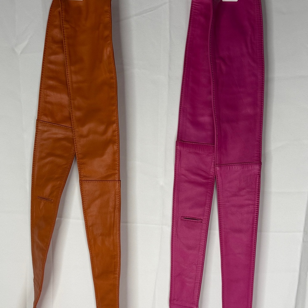 SASSY JONES YAYA BELTS Orange and Pink
